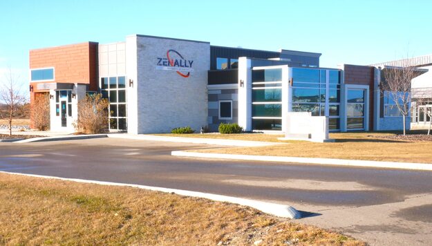 Zenally office building in Red Deer, Alberta