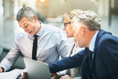 corporate managers review tax strategies